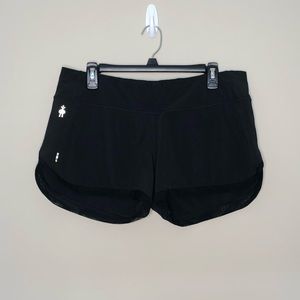 Smartwool | Black Athletic Running Shorts MEDIUM